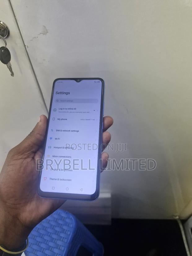 Infinix Smart 7 HD 64 GB Blue - thumbnail 4