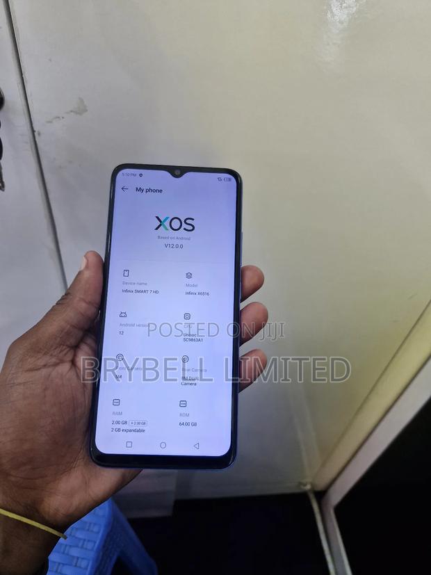 Infinix Smart 7 HD 64 GB Blue - thumbnail 5