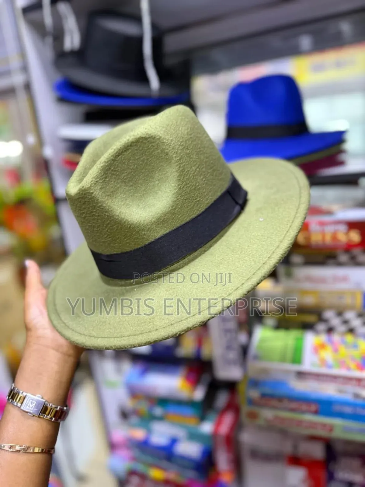 Fedo Hat in Jungle Green at 700