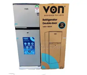 Von 136 Litres Double Door Refrigerator