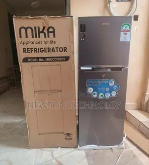 Mika 138 Litres Double Door Refrigerator