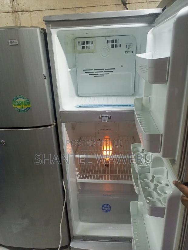Silver Lg Refrigerator Double Door Fridge - thumbnail 3