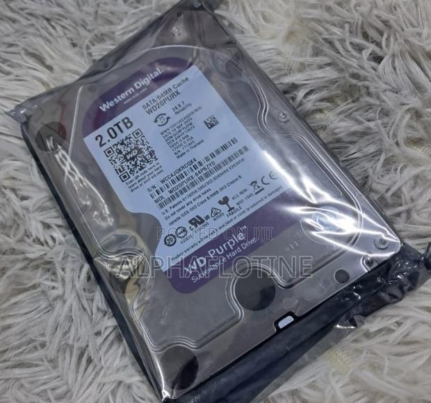 Surveillance 2tbwd Purple Hard Drive
