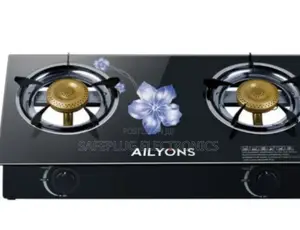 Table Top Cooker (Glass Top Surface) 2 Burner; Ailyons