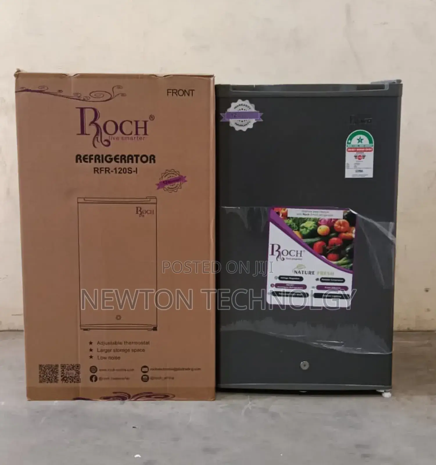 Single Door Refrigerator - 90 Litres -Roch