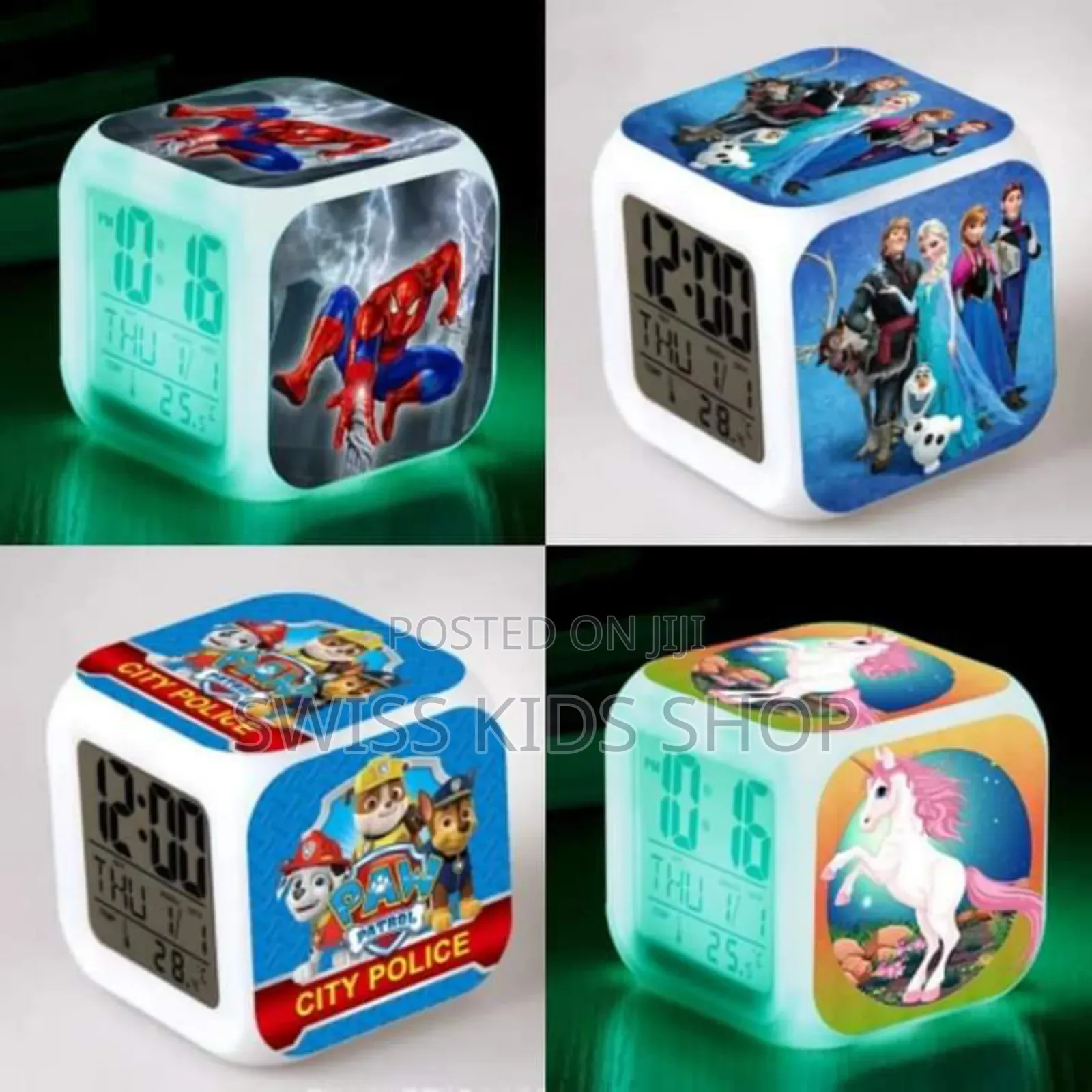 Cartoon Themed Alarm Clock