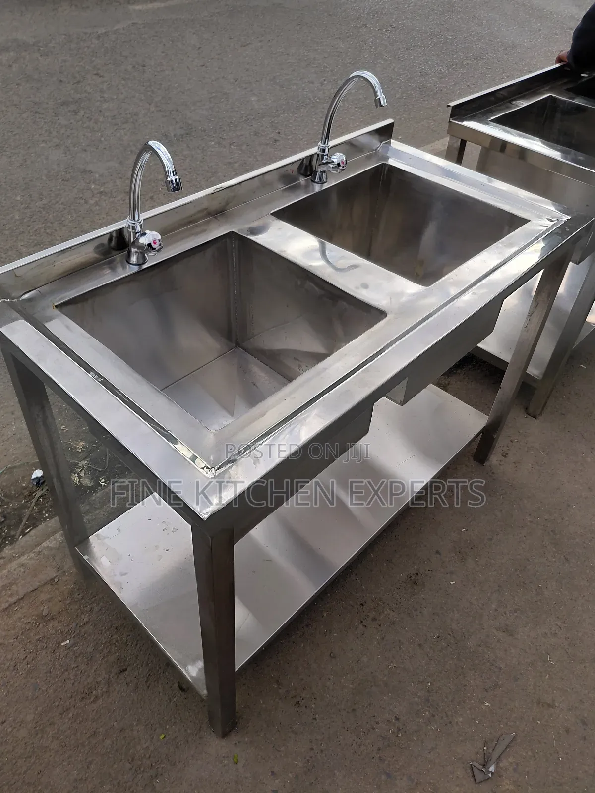 Stainless Steel Double Sink