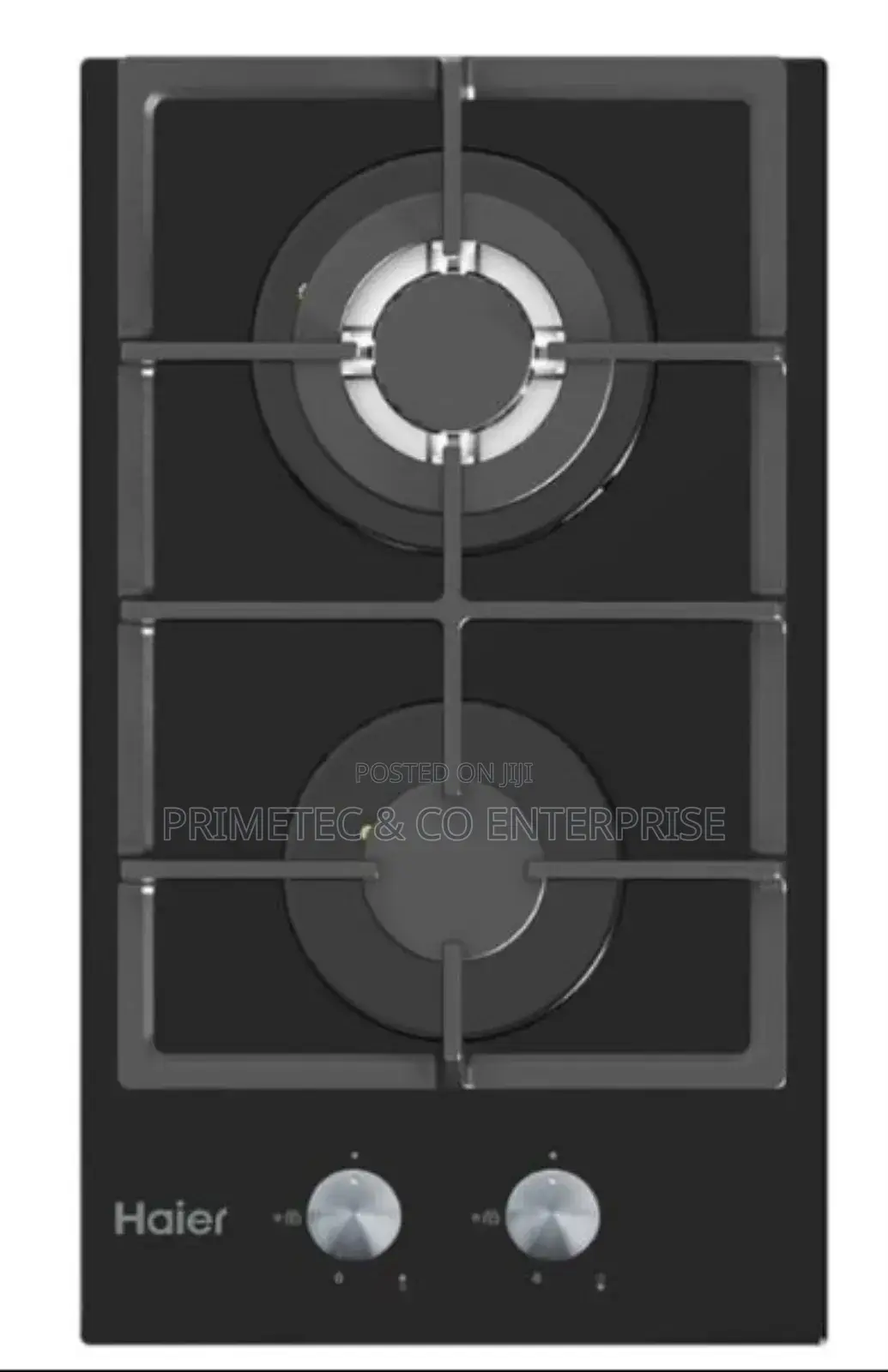 Haier Glass Inbuilt 2 Burner With Wok Burner Hob Cooker
