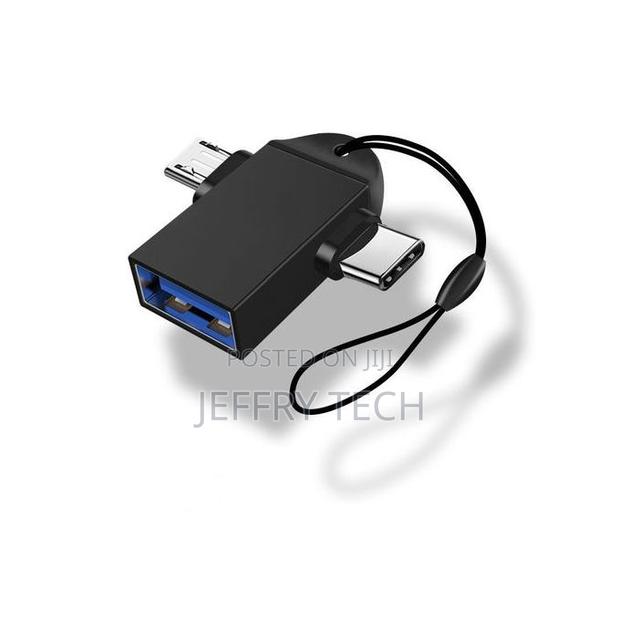 Micro Usb Type-C 3-in-1 Otg Adapter for Android Phones - main view