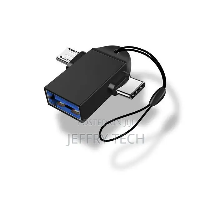 Micro Usb Type-C 3-in-1 Otg Adapter for Android Phones