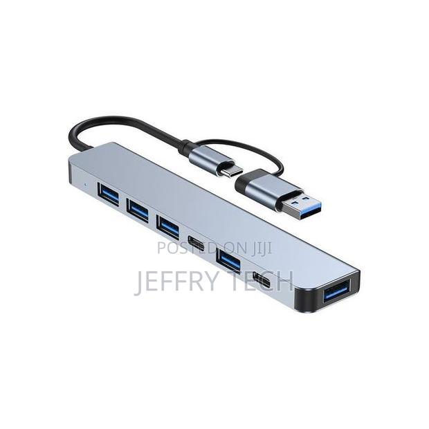 Tilecc 7in1 Usb Type C Hub Multi Port Splitter Dock Station - thumbnail 2