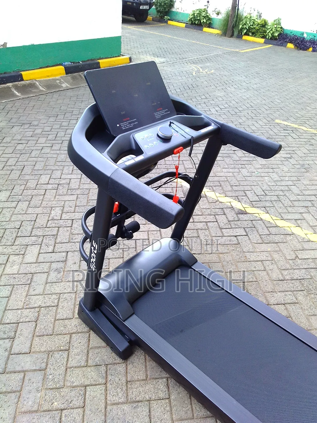 Led Screen With Heart Rate Monitor Everfit Treadmill