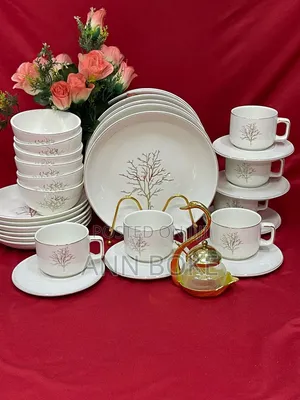  *Generic 30 Piece Ceramic Tree Dinner Set*.