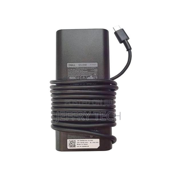 Dell Original 65w Usb Type-C Adapter for Laptop, Latitude 7 - thumbnail 2