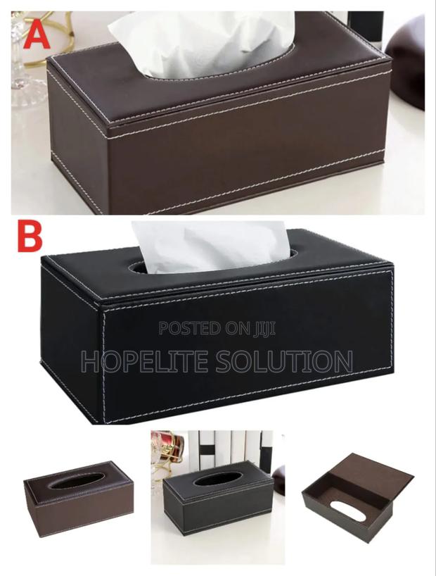Pu Leather Serviette Holder - main view