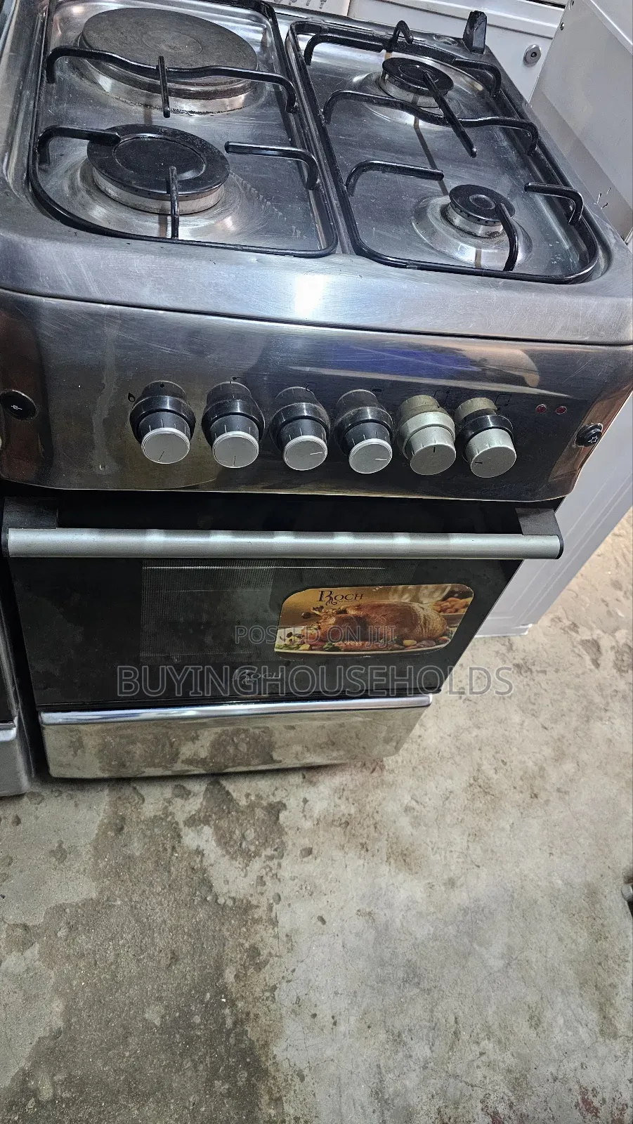 Roch Cooker 50x55 3gas+1electric(Used)