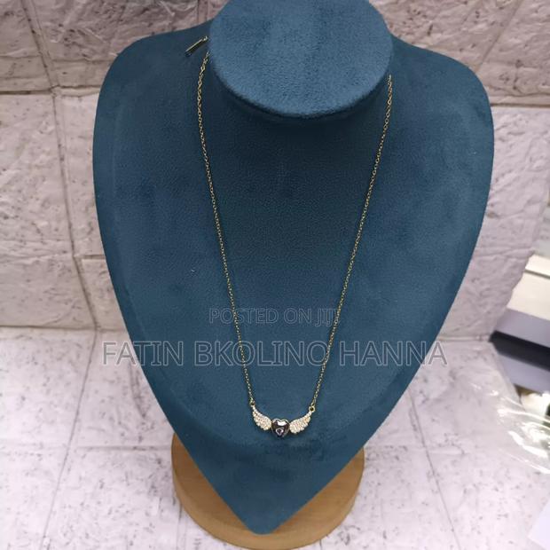 Stainless Steel Wing Necklace - thumbnail 2