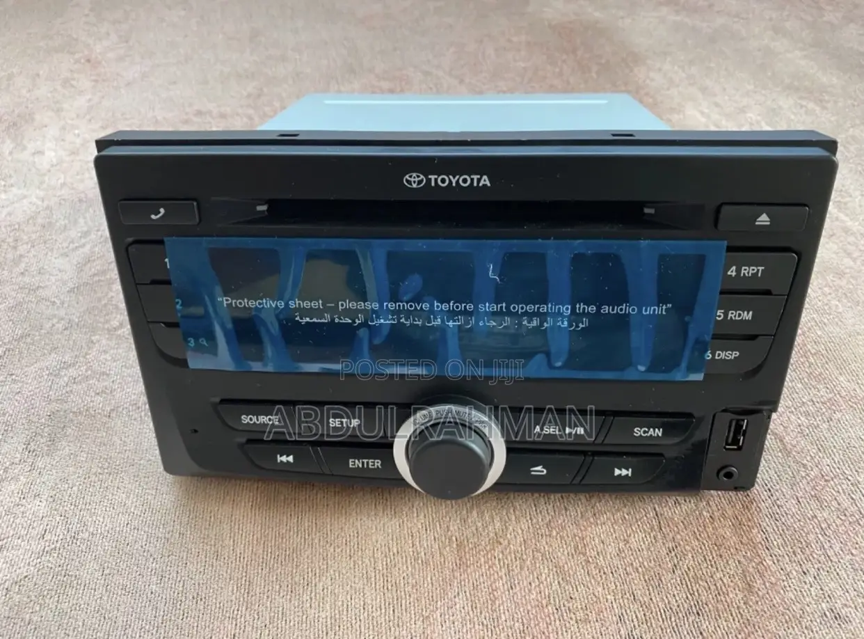 Toyota Fortuner 2016 Model Radio Cd Player