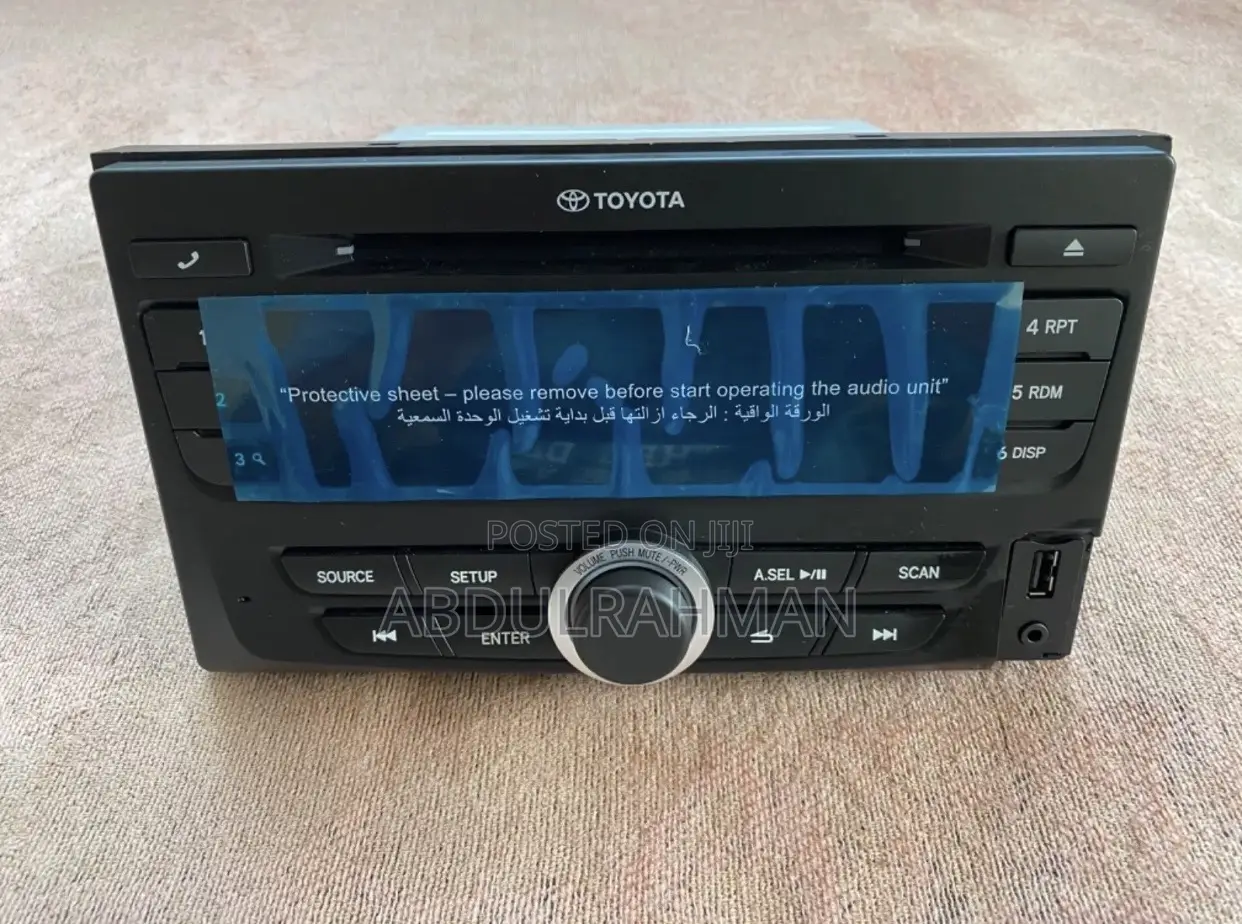 Toyota Fortuner 2016 Model Radio Cd Player