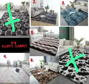 Material:* Fluffy
Size : 5*8