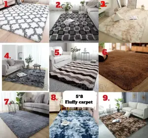 Material:* Fluffy
Size : 5*8