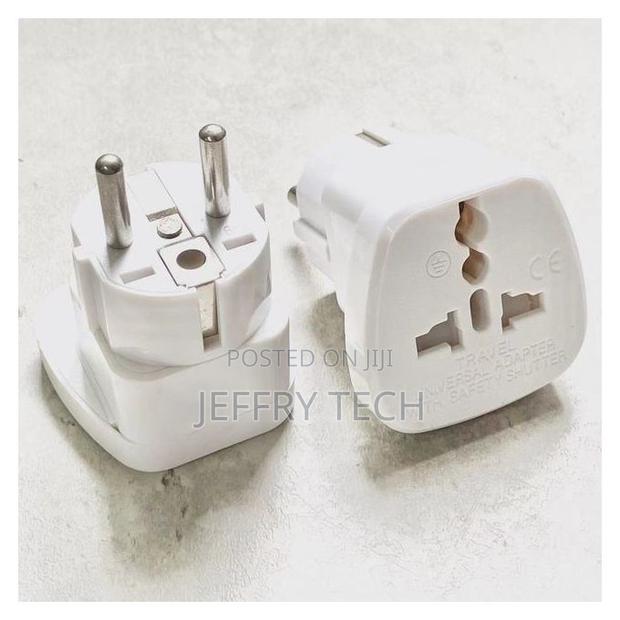 1pc Eu German Conversion Plug Germany Indonesia Travel Ac P