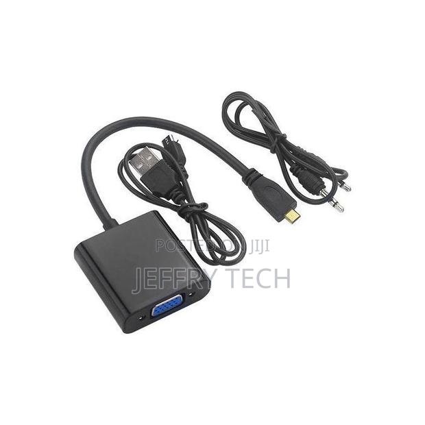 Microhdmi to Vga Adapter Cable With Usb Cable For - main view