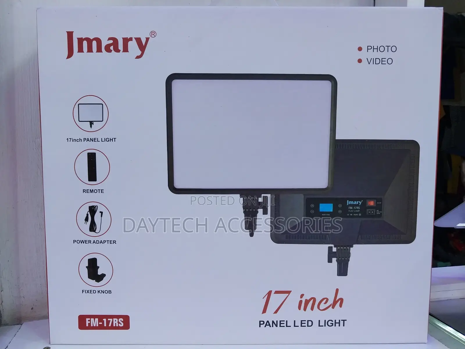 Jmary Panel Video Light 17inch (Fm-17rs)