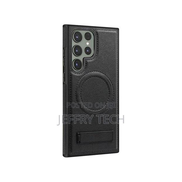 Samsung Galaxy S24 Ultra Pu Leather Magnetic Adsorption Wire