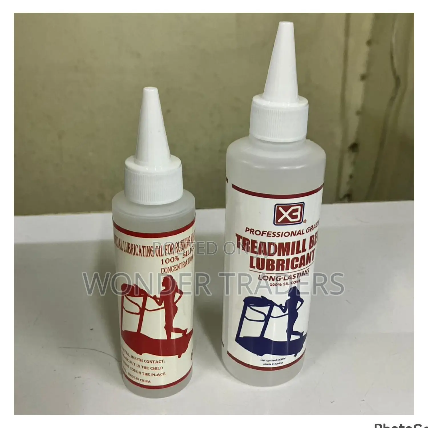 Treadmill Belt Lubricant*100% Silicone*
Professional Grade
