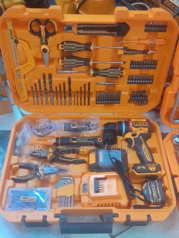 Ingco Cordless Drill Set - main view