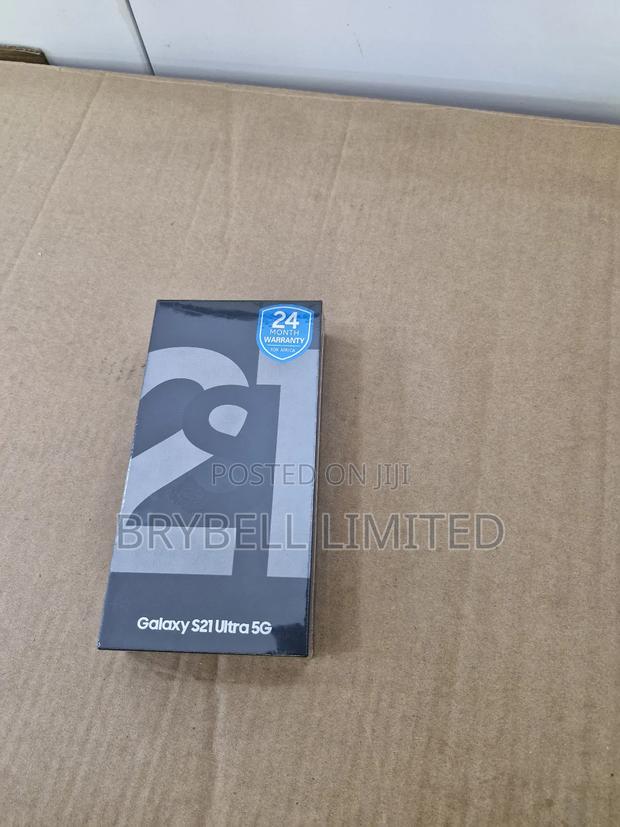 New Samsung Galaxy S21 Ultra 5G 256 GB Silver - thumbnail 3