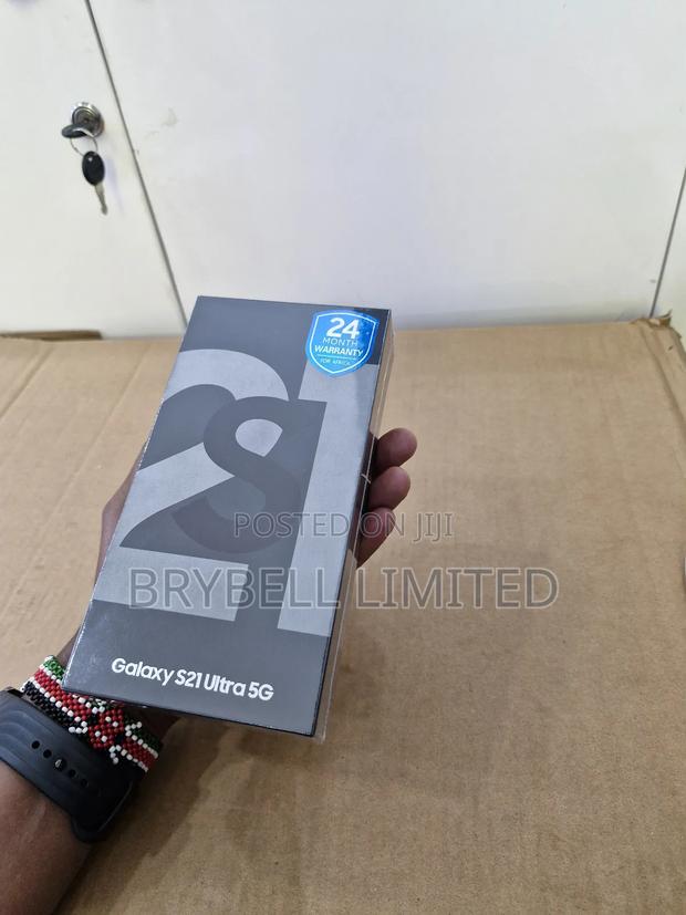 New Samsung Galaxy S21 Ultra 5G 256 GB Silver - thumbnail 5