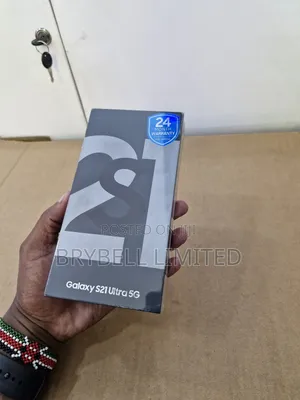 New Samsung Galaxy S21 Ultra 5G 128 GB Black