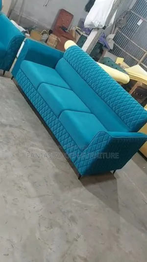 Modern Teal 3 Seater Sofa With Contemporary Design