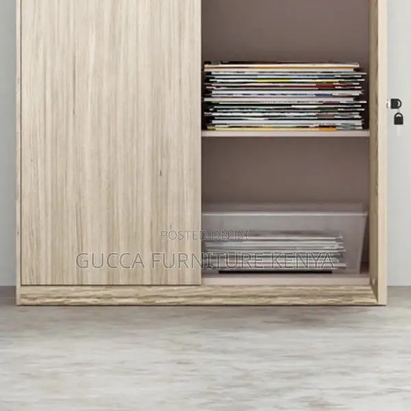 Cabinets: Supplies Storage Cabinet Wooden With Safe