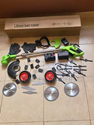 48v Cordless Brushcutter 
With 2 Batteries Has 24pcs Blades