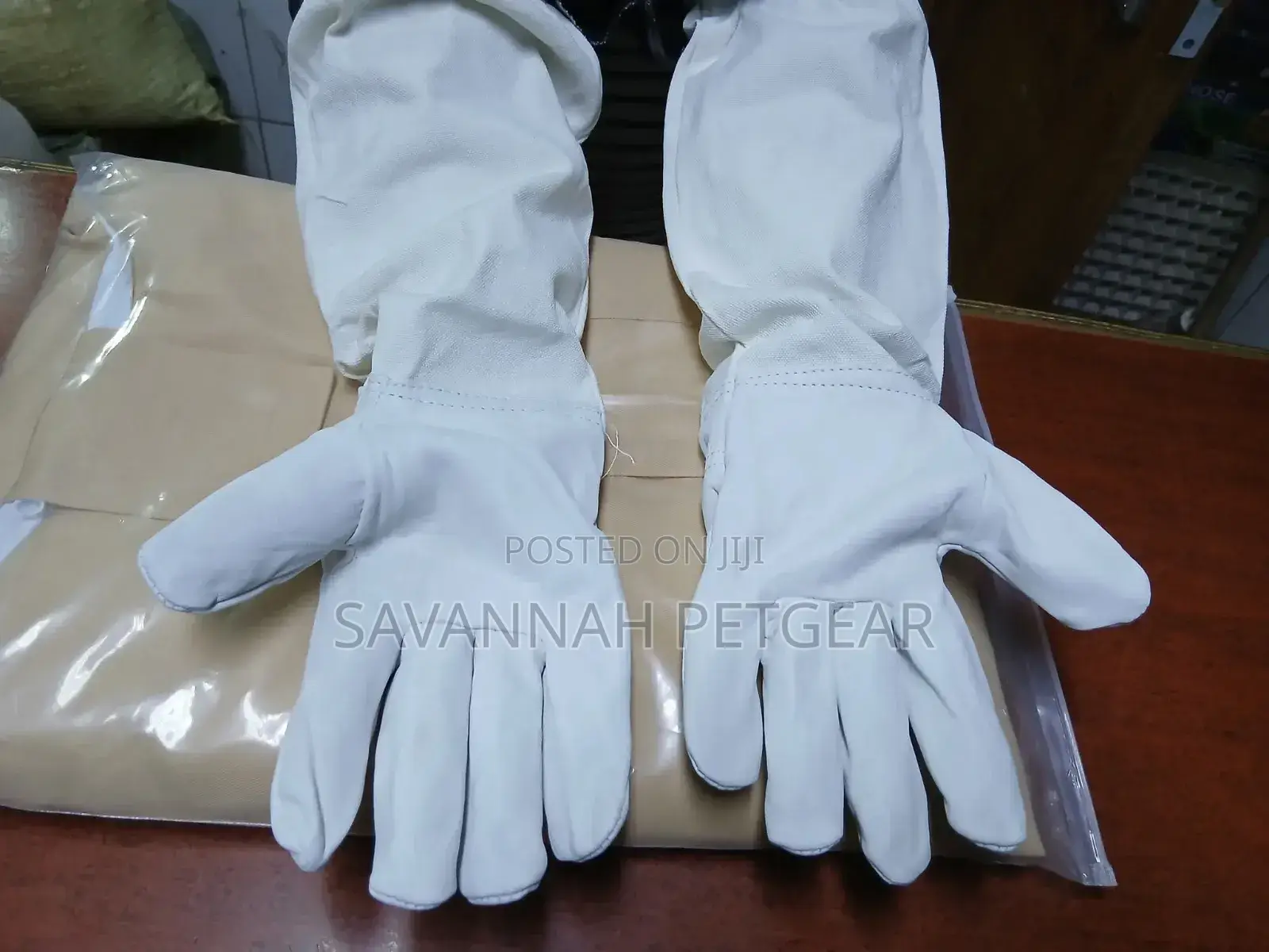 Beekeeping Gloves Goatskin Leather Elastic for Beekeepers