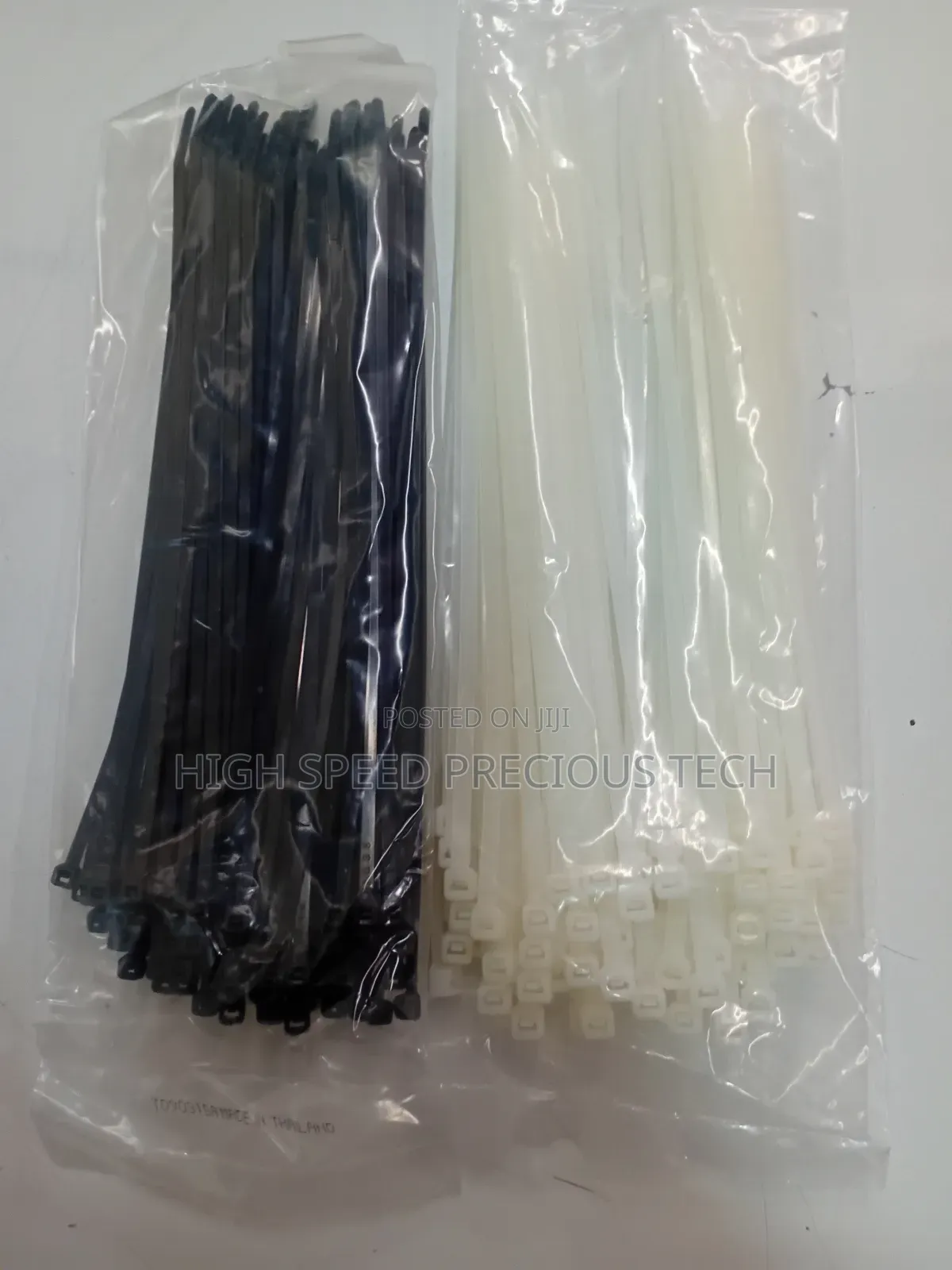Cable Ties 250mm 10" (White Black)