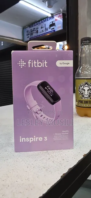 Fitbit Inspire 3 Health +Fitness Tracker (Purple)