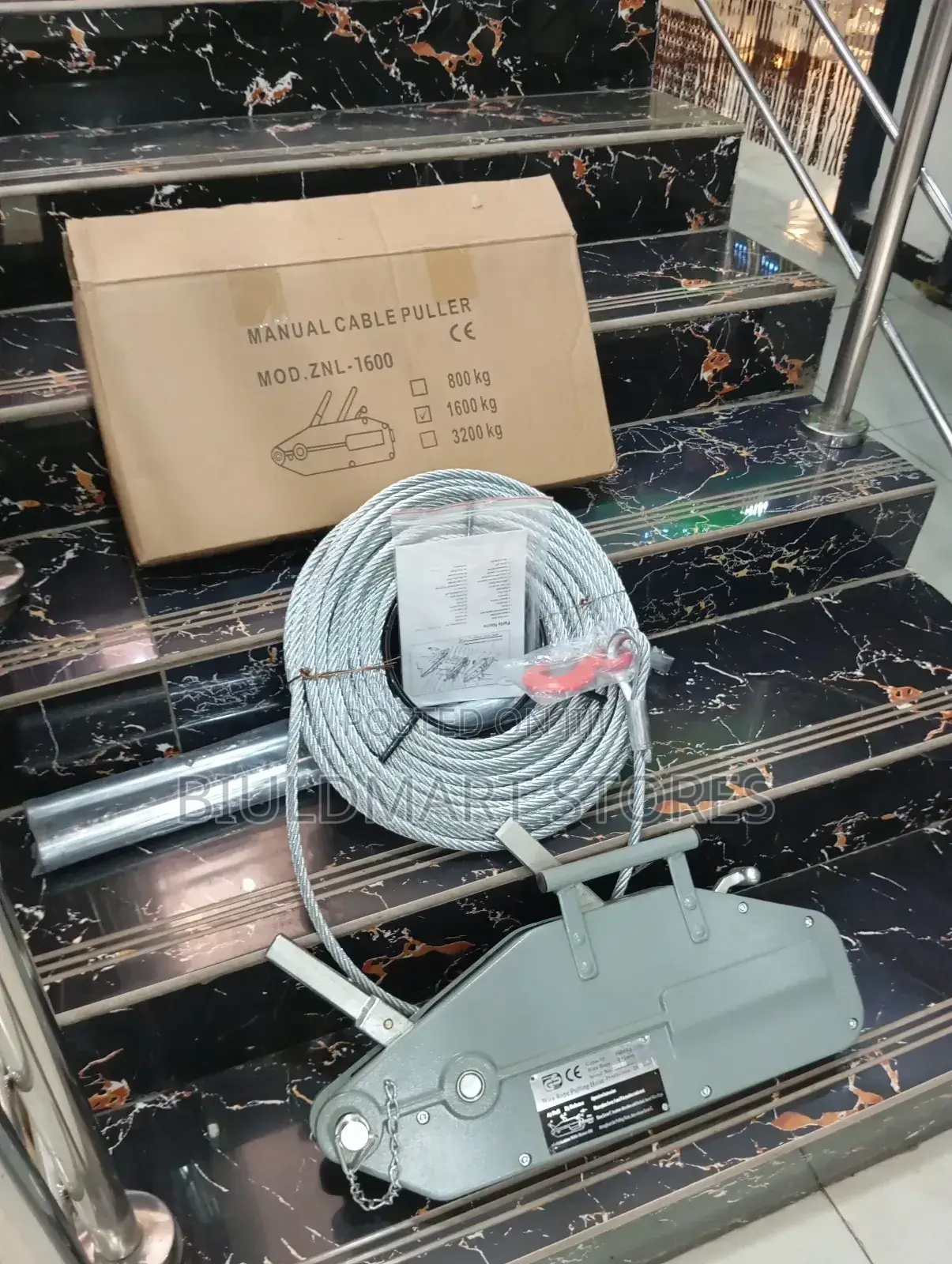 Block Tirfor Manual Wire Hoist 1.6t Hoist