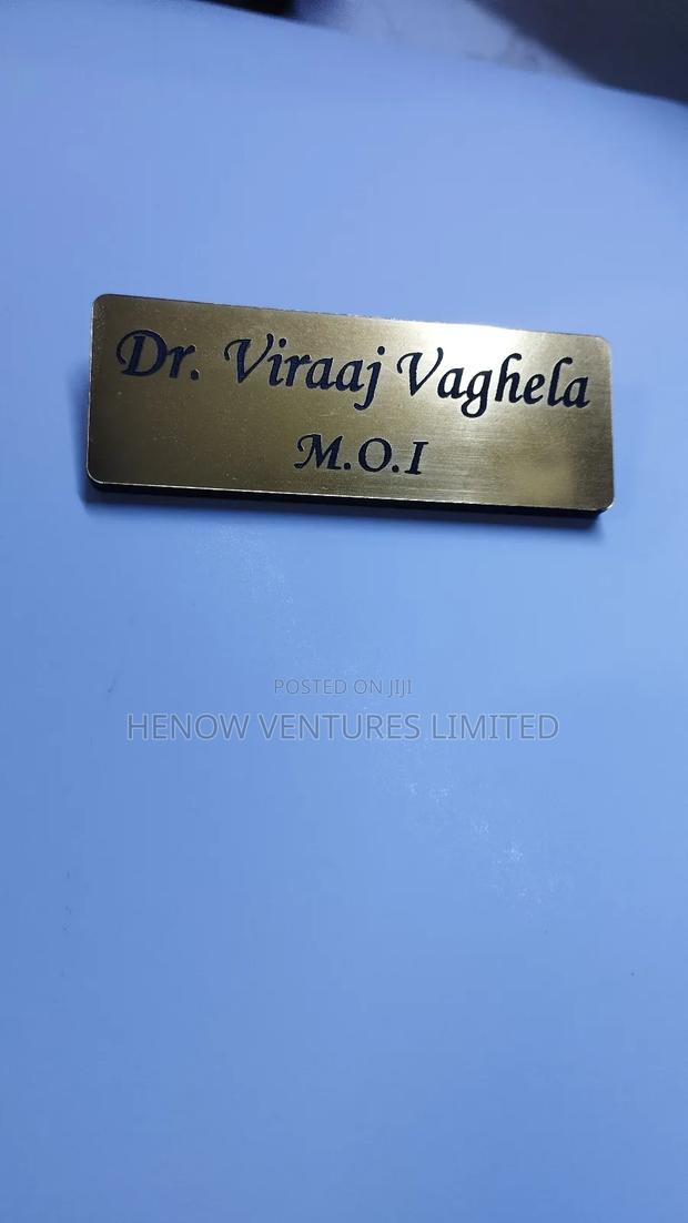 Nametags /Labels - main view