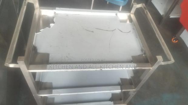 3 Tier Food Cart,Stainless