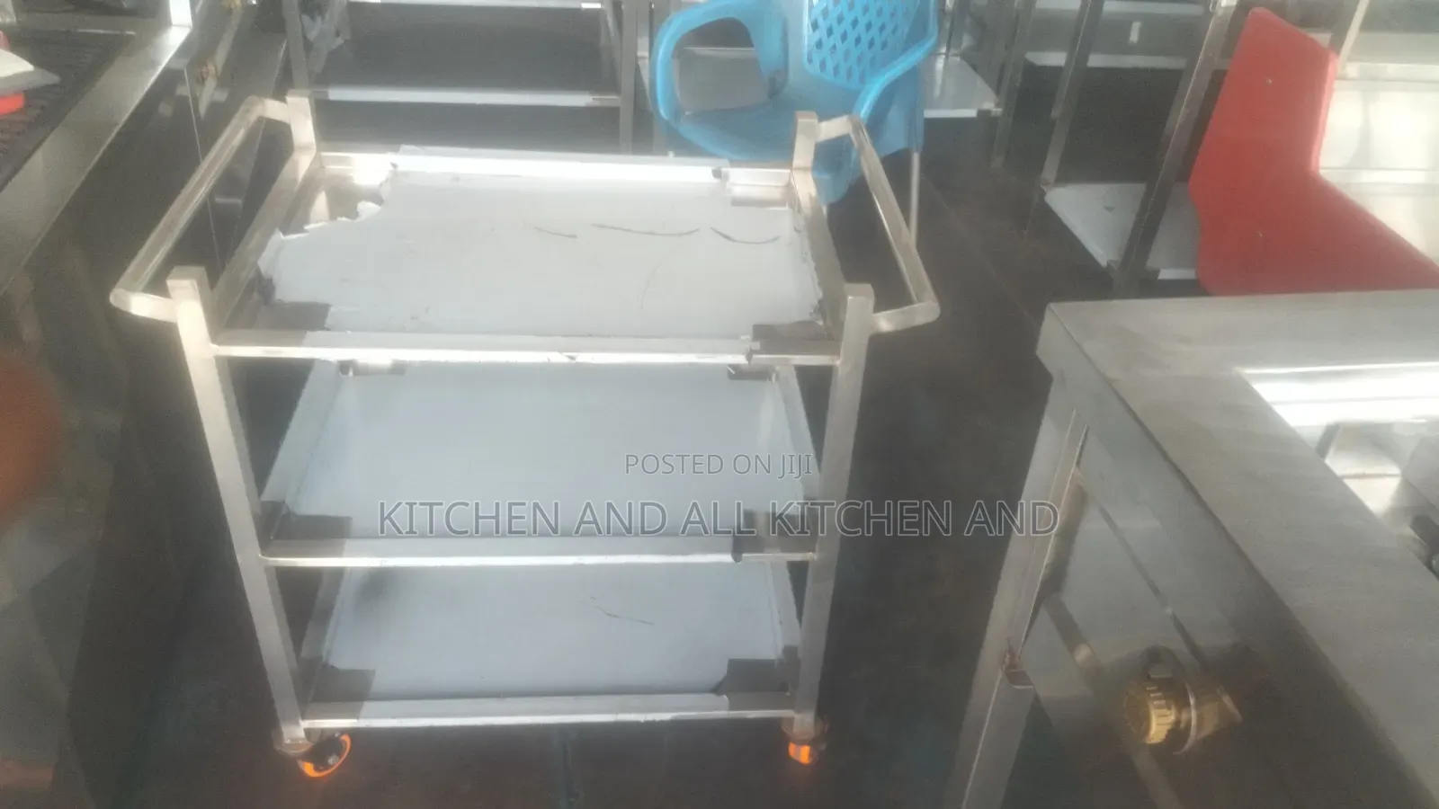 Food Cart 3tier Stainless Steel