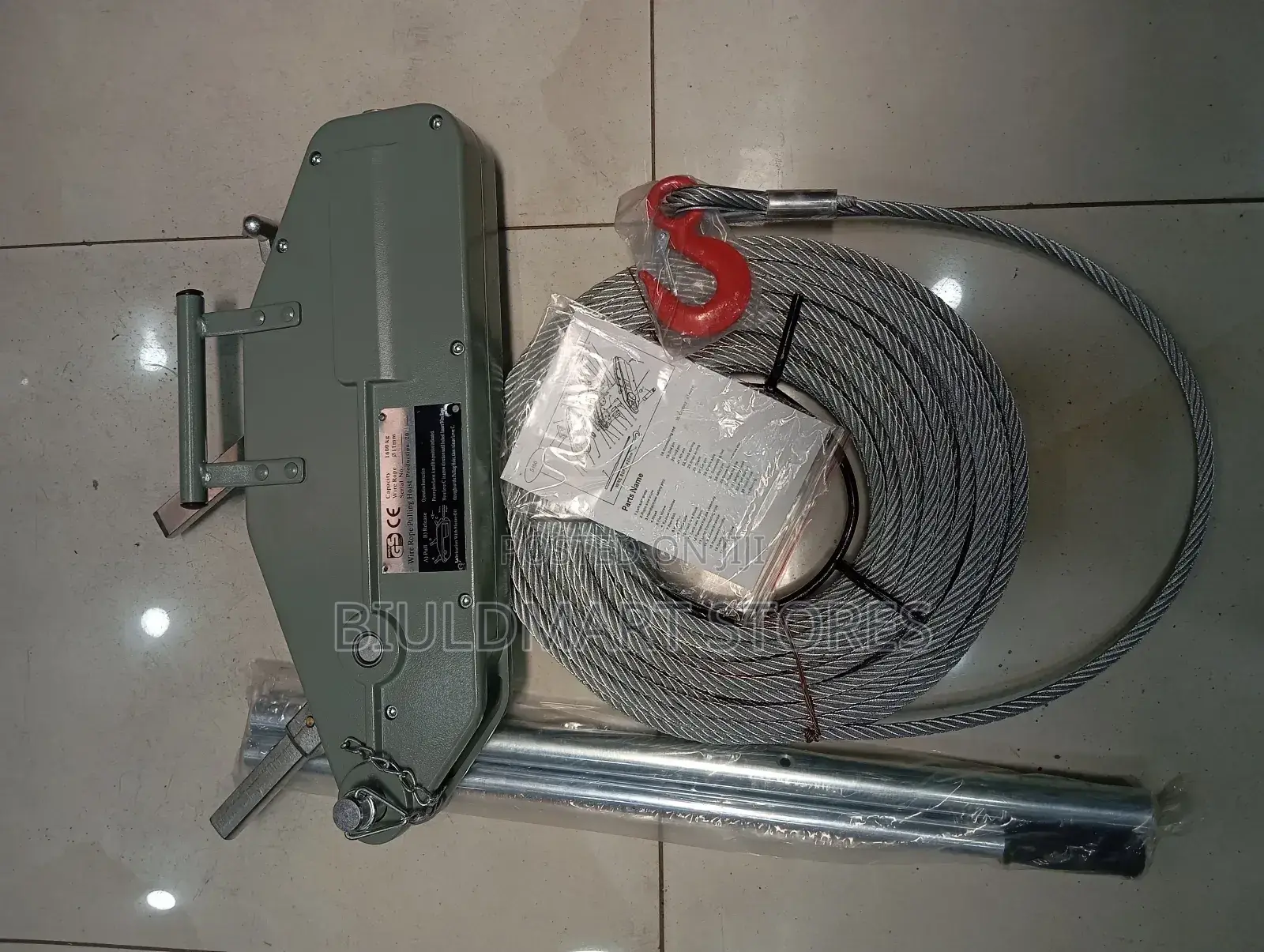 Rope Hoist Tirfor Winch Aluminum Pulling Manual Winch Lever