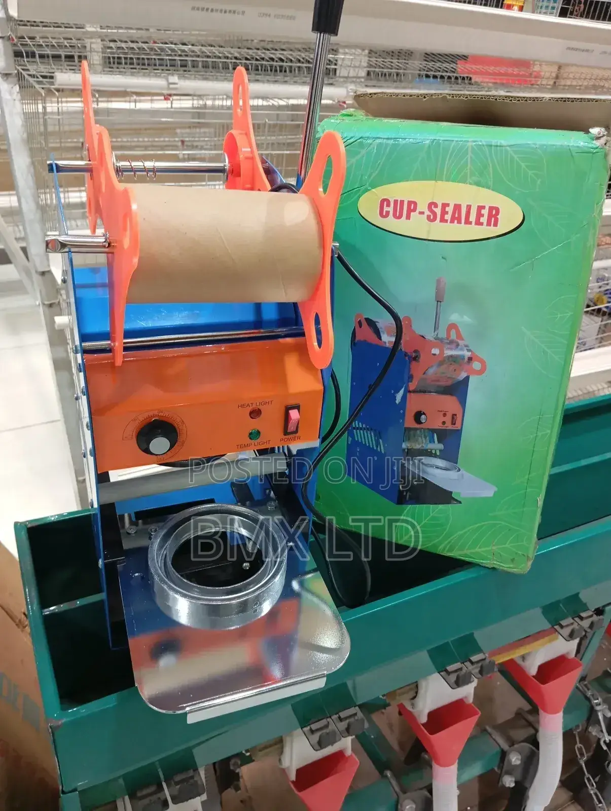 Automatic Plastic Cup Sealer 75cm/95mm Cup Sealing Machine