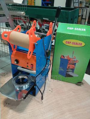Container Soybean Milk Tea Filling Cup Sealing Machine - thumbnail 2