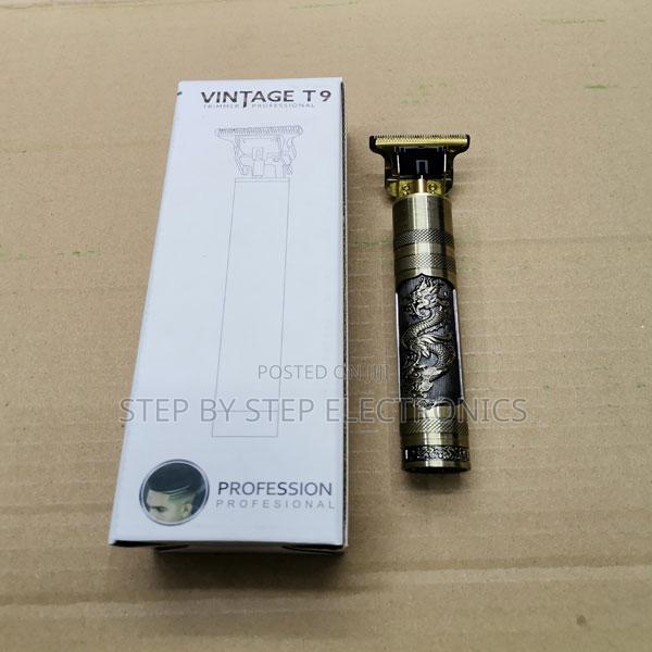 Low-Cost Vintage T9 Electric Hair Cutting Machine for Men
