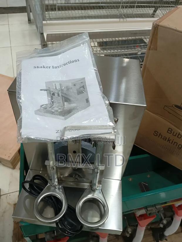 Safeoperation Doubl Cups Bobabubble Milktea Shaking Machine