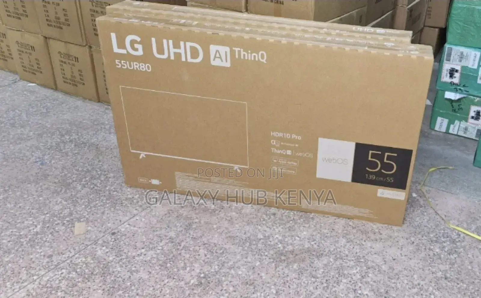 Lg 55-Inch 55ur80 Smart Webos Ai Thinkq Uhd Tv